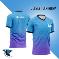 Jersey GAMING TEAM NIGMA GAME DOTA 2 WILDRIFT LOL (FREE NICKNAME)