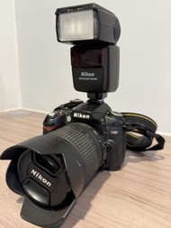 Nikon D90 full set 送SB - 600閃光燈
