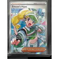 Emcee's Hype 220/182 Ultra Rare SV10: Destined Rivals