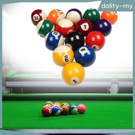 [dolity] 16x Billiard Balls Snooker Balls Billiards Accessories 2.3inch Pool Table Balls Set for Game Rooms