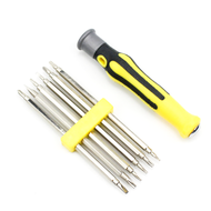 6-in-one multifunctional manual screwdriver mobile phone computer and electronic product repair and disassembly tool set