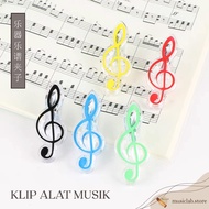 MUSIC LAB Large score clip Music score clip, Music book holder (G Key)
