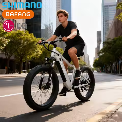 Stock in Factory 750W Peak 1500W Alloy Fat Tire Mountain Electric Mountain Bike/bicycle for Adults