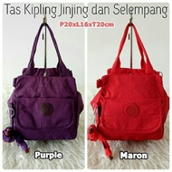 TAS KIPLING JINJING/TAS SELEMPANG KIPLING IMPORT