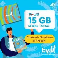 By.U 15 GB 50 Ribu 30 hari