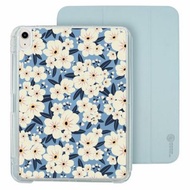 Forget Me Not Flower iPad Air / Pro 可拆式防摔透明 實色摺套