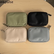 INKPULSE​ Travel Wallet, Multifunction Design Water Resistant Passport Bag, New Solid Color Hand-hel