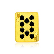 CHOW TAI FOOK 999 Pure Gold Charm - Poker Card R25717