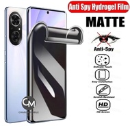 Anti-scratch Hydrogel spy matte privacy screen protector Infinix Smart HD 2021 2 2 HD 3 3 Plus 4 4 P