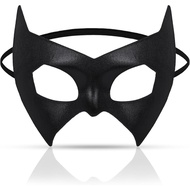 Topeng Mata Kelawar, Topeng Mata Superhero Hitam, Topeng Kostum Batgirl untuk Wanita Dewasa untuk Co
