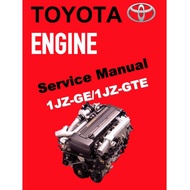 TOYOTA ENGINE 1JZ-GE / 1JZ-GTE SERVICE REPAIR WORKSHOP MANUAL