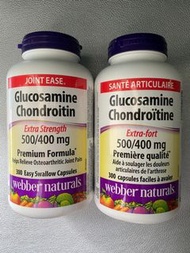 Webber Naturals 葡萄糖胺軟骨膠原膠囊 (300粒裝)