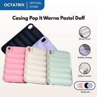Pop It Pastel Doff Case Ipad Gen 7/8/9 10.2" Gen 10 10.9"/ Air 4/5 Pro 11"/ Gen 5/6 9.7" Style Casin