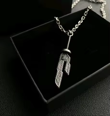 Toji Fushiguro Sword Necklace Anime Jujitsu Kaisen Toji Sword Cosplay Necklace Inverted Spear Of Hea