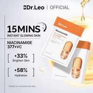 DR LEO 377 Vitamin C Facial Mask Brightening Mouisturizing Face Mask Niacinamide