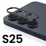 ฝาครอบป้องกันเลนส์กล้องถ่ายรูปวงแหวนแม่พิมพ์ทำขนมด้านหลังสำหรับ Samsung Galaxy S25 Ultra SamsungS25 