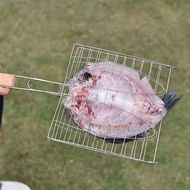 (FTL)Barbecue Wire Mesh Clip Basket Grilling Cooking Tool outdoor utensil fish grill