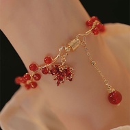 Strawberry Crystal Versatile Bestie Bracelet