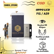 LCD G0LD3N CR0WN TOUCHSCREEN OPP0 F1S / A59 / A1601 / A59T ORIGINAL FULLSET COMPLETE...