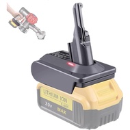 Penyesuai V8 untuk Dyson V8, untuk Bateri Lithium Dewalt 20V 60V sesuai untuk Penyedut Debu Tangan D