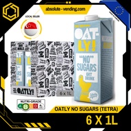 OATLY Original NO SUGAR Oat Milk 1L X 6 (TETRA)