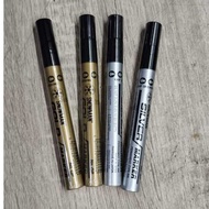 Snowman Paint Marker Gold & Silver Permanent Marker Gold and Silver Snowman Marker/
