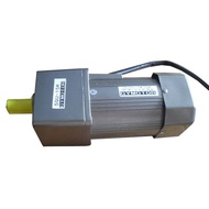 AC 220V 140W Single phase  regulated speed motor with gearbox. AC gear motor,