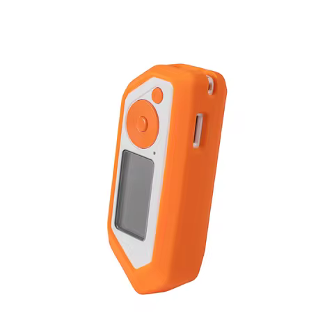 Silicone For Flipper Zero Protective Case Multifunctional Tool White/Orange Game Console Protective 