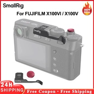 SmallRig for FUJIFILM X100VI/X100V Thumb Grip Camera Accessories with a Shutter Release Button Silve