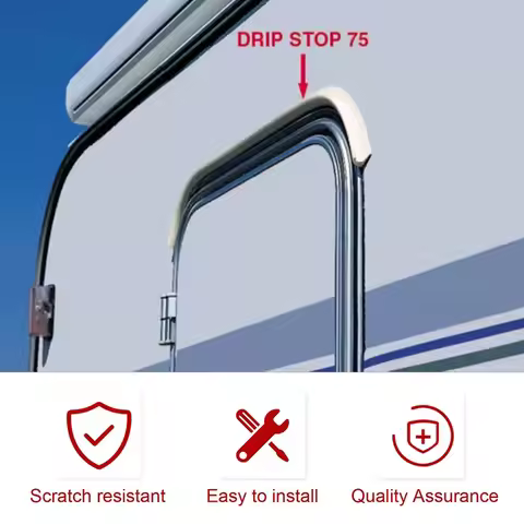 Camper Van Gutter Rain Guard Drip Stop 1 /2/3/5/10M For FIAMMA DRIPSTOP Caravan Motorhome Parts Rv C