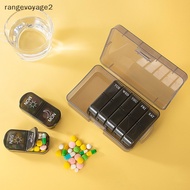 [rangevoyage2] Weekly Portable Travel Pill Cases Box 7 Days Organizer 14 Grids Pills Container Storage Tablets Drug Vitamins Medicine Fish Oils [sg]
