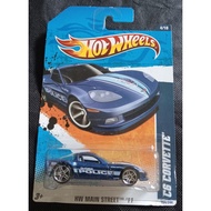 HOT WHEELS C6 CORVETTE POLICE