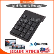 (PC7) Wireless Numeric Keyboard Bluetooth 5.0 Mini Numeric Keypad Number Pad 18 Keys Digital Keyboar