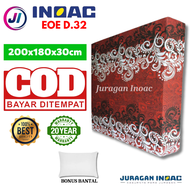 [ 200 x 180 x 30 ] Kasur Premium Busa INOAC EOE D32 No 1 Tebal 30 cm Muat 6 Orang Gratis Bantal Gara