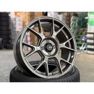 NEW 17X8J Konig Ampliform Rim (set of 4) rim Bronze 4X100 for Mazda 2 MX5 Vios Yaris City Jazz Myvi 