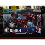 HG GQ No. 4 Red Gundam Plamo
