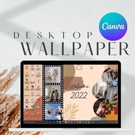 Desktop Wallpaper Screen Background for Laptop and PC | CANVA Digital Template