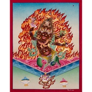 開悟之光 拉胡拉唐卡畫