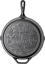 Lodge 12 Inch Cast Iron Skillet – Pre-Seasoned Frying Pan with Teardrop Handle – Oven, Stovetop, Gri
