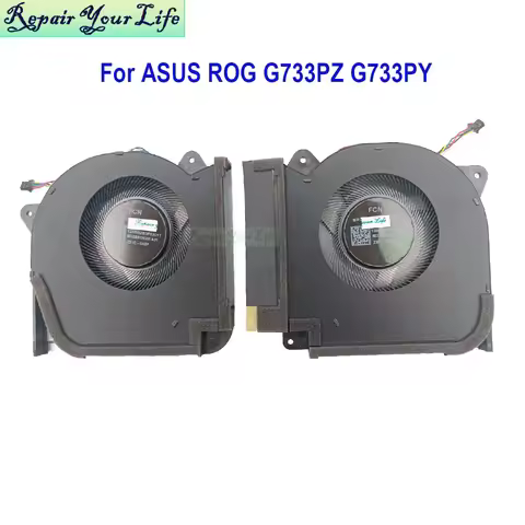CPU GPU Fan Cooling For ASUS ROG Strix Scar 17 G733PZ G733PY G733PYV G733 Gaming Notebook Cooler 13N