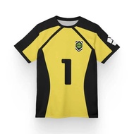 Men's Summer 3D Printing blue lock sport and cosplay t-shirt  gin gagamaru Goalkeeper unisex footbal