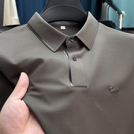 Men polo Shirt Short-Sleeved t-Shirt polo Shirt Business polo Casual Men's Fashion Lapel Shirt Men polo Shirt
