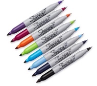 Sharpie Upc Twin Tip Permanent Marker Spidol Menggambar Biru Hitam Merah