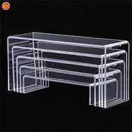 Display stand 5 pieces Display stand Transparent acrylic stand L-shaped shelf Acrylic display Acryli