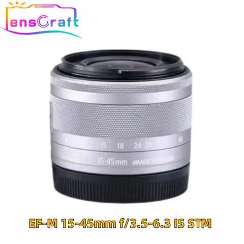 Original 15-45mm Lens Canon EF-M 15-45mm f/3.5-6.3 IS STM lens For Canon M1 M2 M3 M5 M6 M10 M50 M100
