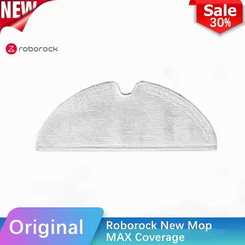Original Roborock S5 Max Accessories New Mop Rag for P10 E2 E3 E4 S5 S5 Max S6 S6 MaxV S4 Support Wh