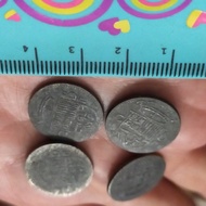 4 Uang/Token antik Lambang Portugis...sesuai foto