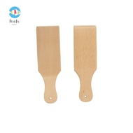 LUOLUVO 3PCS Gnocchi Board, Ridged Surface Beech Wood  Making Tool,  Paddle Shape Easy Clean Gnocchi