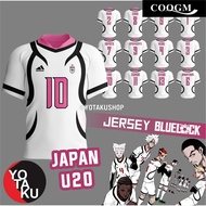 【FREE CUSTOM】2025 new Jersey Futsal & Football Motif VL Replika Blue Lock V-neck Jersey custom name 