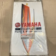 Yamaha jupiter Z 2005 Black Orange Outer Wing Sticker striping Original YGP 5TP-F831Y-D0